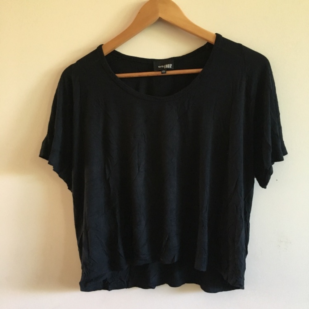 Aritzia Wilfred Free Cropped T Shirt